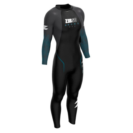 ZEROD ARCHI MAX Homme - Black Blue - Combinaison Triathlon Homme | Les4Nages