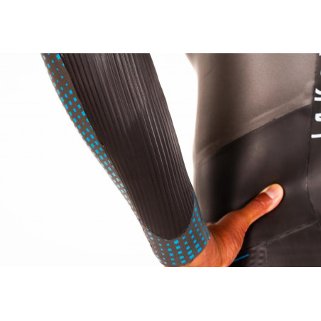 ZEROD ARCHI MAX Homme - Black Blue - Combinaison Triathlon Homme | Les4Nages