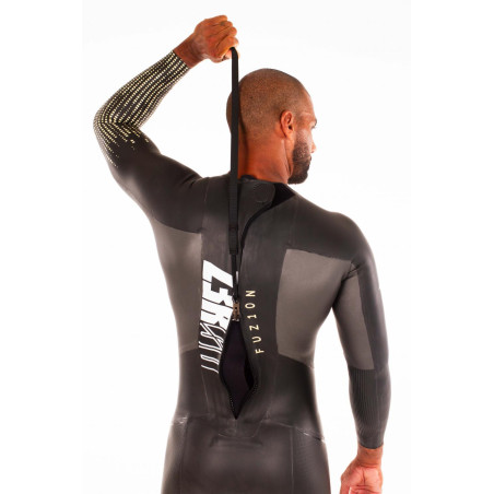 ZEROD FUZION BLACK GOLD Homme - Combinaison Triathlon | Les4Nages