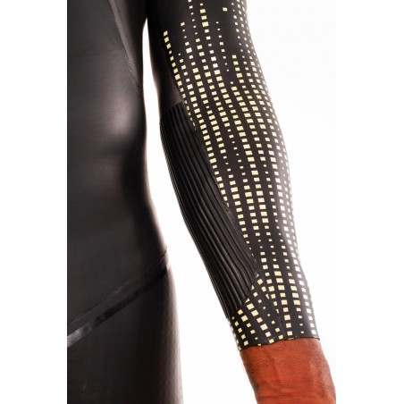 ZEROD FUZION BLACK GOLD Homme - Combinaison Triathlon | Les4Nages