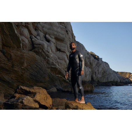  ZEROD FUZION MAX Homme Black Gold - Combinaison Triathlon | Les4Nages