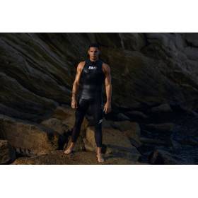 ZEROD FLEX Sans Manches Black Red - Combinaison Triathlon Homme