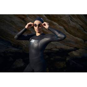 ZEROD ARCHI Femme Black Blue - Combinaison Triathlon Femme