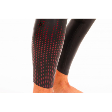 ZEROD FLEX Femme Black Red - Combinaison Triathlon Femme | Les4Nages