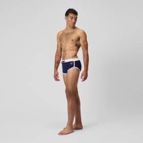 SPEEDO Jetstream Retro Logo Brief Navy - Boxer Natation