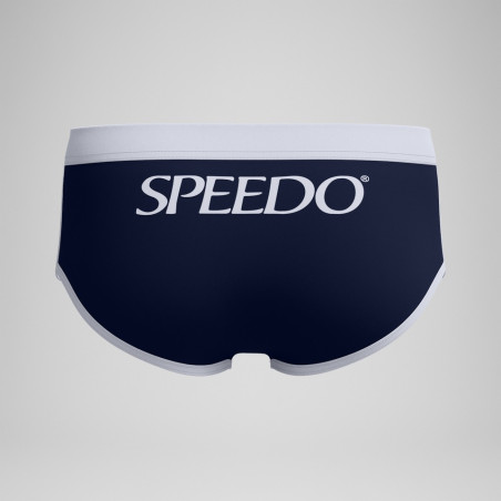 SPEEDO Jetstream Retro Logo Brief Navy - Boxer Natation | Les4Nages SPEEDO Jetstream Retro Logo Brief Navy - Boxer Natation | Les4Nages