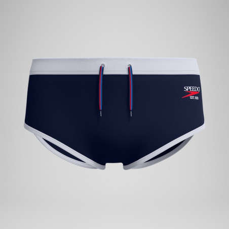 SPEEDO Jetstream Retro Logo Brief Navy - Boxer Natation | Les4Nages SPEEDO Jetstream Retro Logo Brief Navy - Boxer Natation | Les4Nages