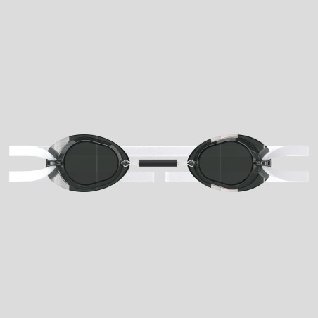 Speedo Swedish Mirror Black Silver - Lunettes Natation Suédoises | Les4Nages