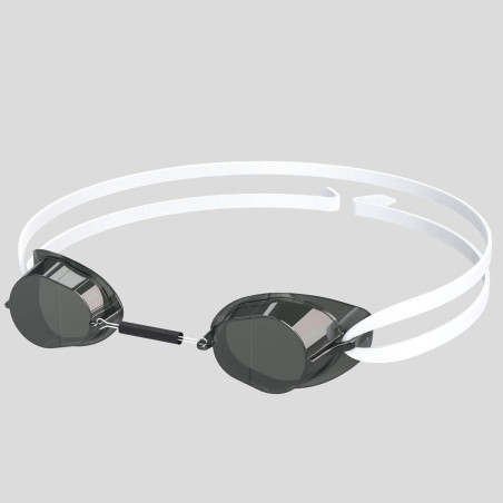 Speedo Swedish Mirror Black Silver - Lunettes Natation Suédoises | Les4Nages
