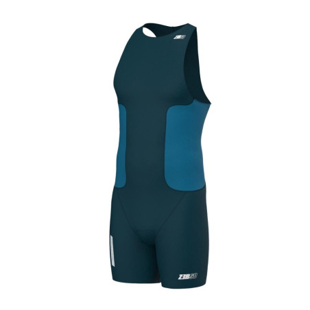 ZEROD RACER Deep Ocean - Trifonction Triathlon Homme sans manches | Les4Nages