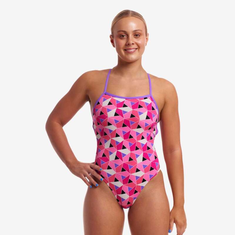 FUNKITA Piece Ninja Star Strapped In - Maillot Femme 1 piece | Les4Nages