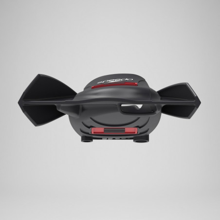 SPEEDO DMC Elite Max Noir/Rouge - Mini Palmes Natation & Piscine | Les4Nages