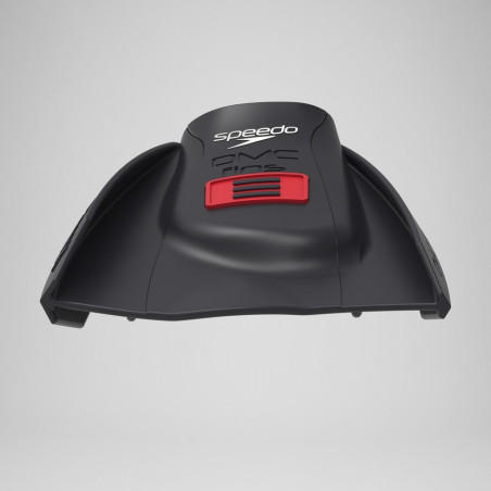 SPEEDO DMC Elite Max Noir/Rouge - Mini Palmes Natation & Piscine | Les4Nages