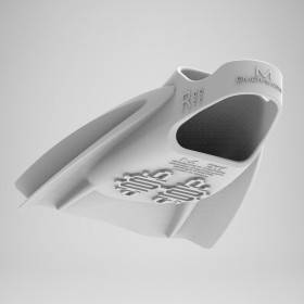 SPEEDO DMC Elite Blanc/Rouge - Mini Palmes Natation & Piscine