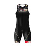 ZEROD START PSYCHO CHAMPAGNE Homme - Trifonction Triathlon sans manches 