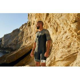 ZEROD TTSUIT Start DUNE Homme - Trifonction Triathlon manches courtes