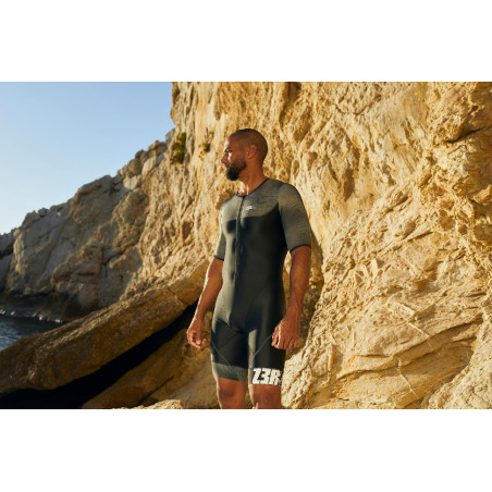 ZEROD TTSUIT Start DUNE Homme - Trifonction Triathlon manches courtes | Les4Nages ZEROD TTSUIT Start DUNE Homme - Trifonction Triathlon manches courtes | Les4Nages