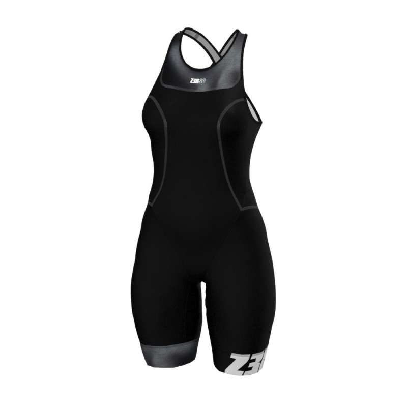 ZEROD TRISUIT START WOMAN DUNE - Trifonction Triathlon Femme sans manches | Les4Nages