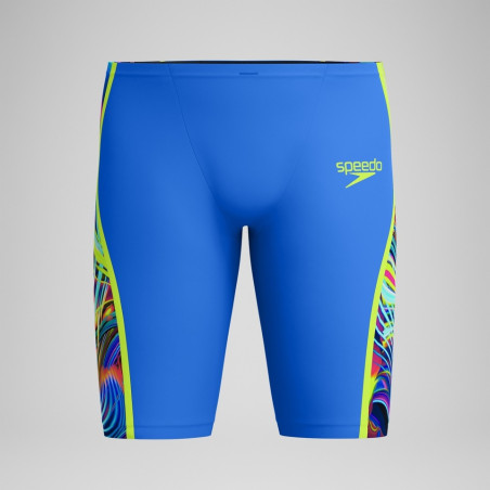SPEEDO FastSkin LZR PURE INTENT 2.0 JAMMER - Blue Yellow Red - Jammer Natation Competition Homme | Les4Nages SPEEDO FastSkin LZR PURE INTENT 2.0 JAMMER - Blue Yellow Red - Jammer Natation Competition Homme | Les4Nages