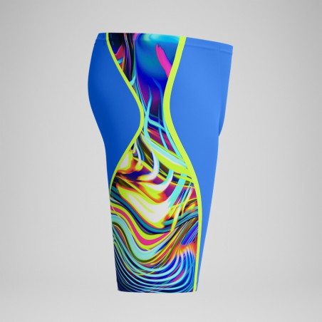 SPEEDO FastSkin LZR PURE INTENT 2.0 JAMMER - Blue Yellow Red - Jammer Natation Competition Homme | Les4Nages SPEEDO FastSkin LZR PURE INTENT 2.0 JAMMER - Blue Yellow Red - Jammer Natation Competition Homme | Les4Nages