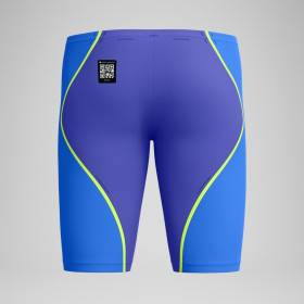 SPEEDO FastSkin LZR PURE INTENT 2.0 JAMMER - Blue Yellow - Jammer Natation Competition Homme