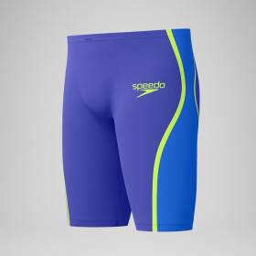 SPEEDO FastSkin LZR PURE INTENT 2.0 JAMMER - Blue Yellow - Jammer Natation Competition Homme