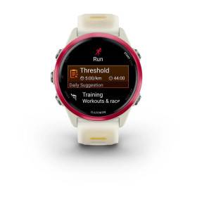 GARMIN Forerunner 570 42mm - Bone/Raspberry/Mango - Montre GPS Running - EN STOCK - OFFRE PROMO EXCLUSIVE