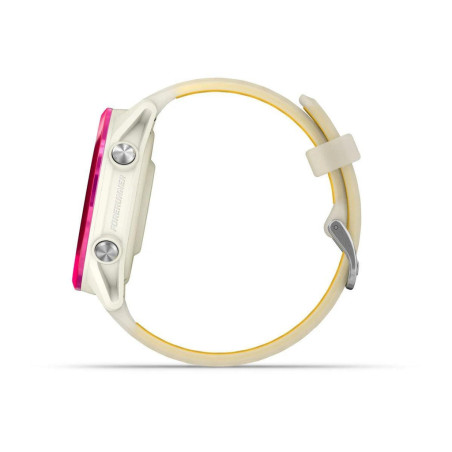 GARMIN Forerunner 570 42mm - Bone/Raspberry/Mango - Montre GPS Running - EN STOCK - OFFRE PROMO EXCLUSIVE | Les4Nages