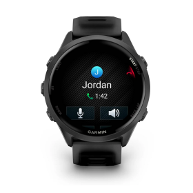 GARMIN Forerunner 570 47mm - Aluminium Slate avec bracelet Noir Translucide/Noir - Montre GPS Running - EN STOCK