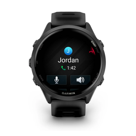 GARMIN Forerunner 570 47mm - Aluminium Slate avec bracelet Noir Translucide/Noir - Montre GPS Running - EN STOCK | Les4Nages