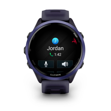 GARMIN Forerunner 570 47mm - Aluminium indigo avec bracelet violet translucide/Indigo - Montre GPS Running - EN STOCK | Les4Nages