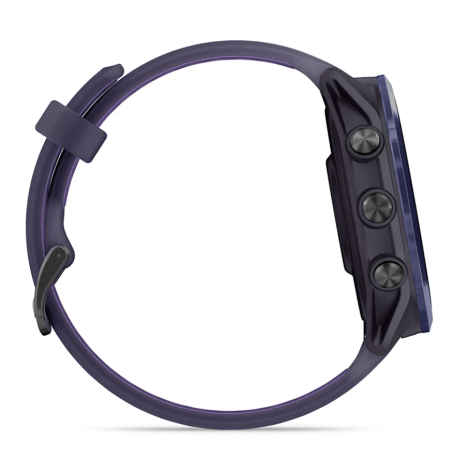 GARMIN Forerunner 570 47mm - Aluminium indigo avec bracelet violet translucide/Indigo - Montre GPS Running - EN STOCK | Les4Nages