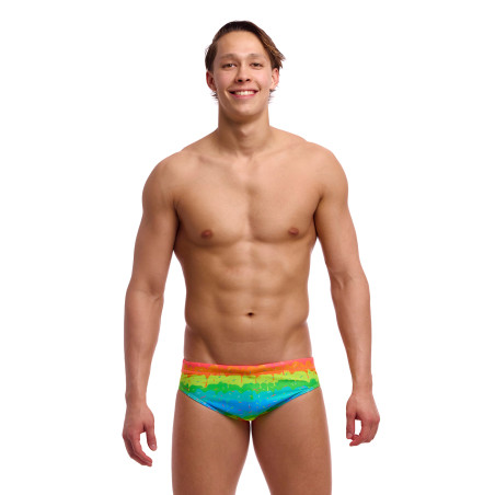 FUNKY TRUNKS Melting Mayhem - Classic Brief | Les4Nages FUNKY TRUNKS Melting Mayhem - Classic Brief | Les4Nages