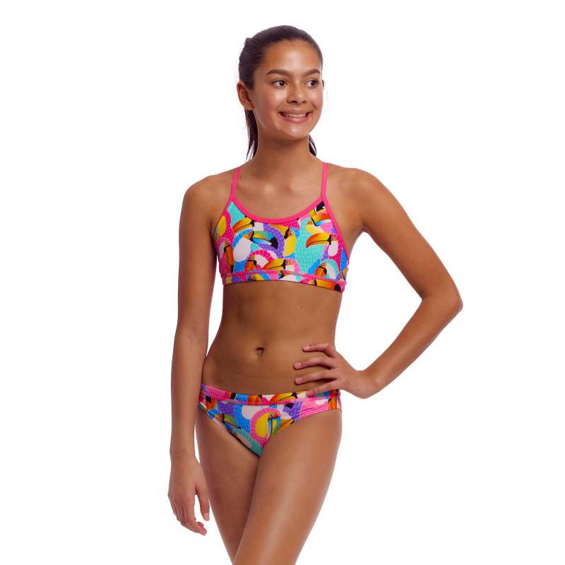 FUNKITA Girl (8-14ans) Tou By Tou - Racerback Two Piece | Les4Nages