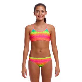 FUNKITA Girl (8-14ans) Melting Mayhem - Racerback Two Piece