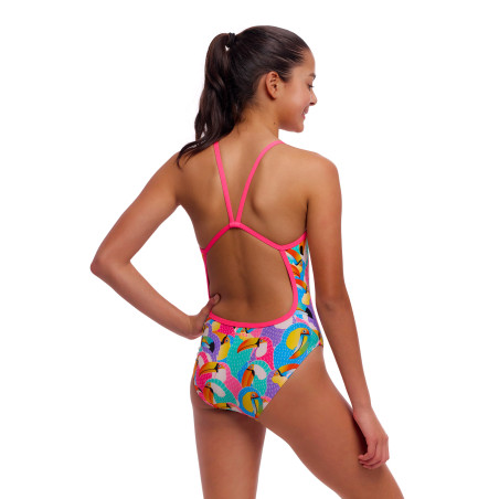 FUNKITA Girl (8-14ans) Tou By Tou - Single Strap One Piece | Les4Nages FUNKITA Girl (8-14ans) Tou By Tou - Single Strap One Piece | Les4Nages