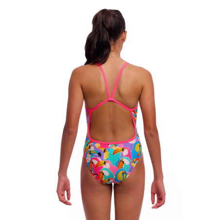FUNKITA Girl (8-14ans) Tou By Tou - Single Strap One Piece | Les4Nages FUNKITA Girl (8-14ans) Tou By Tou - Single Strap One Piece | Les4Nages