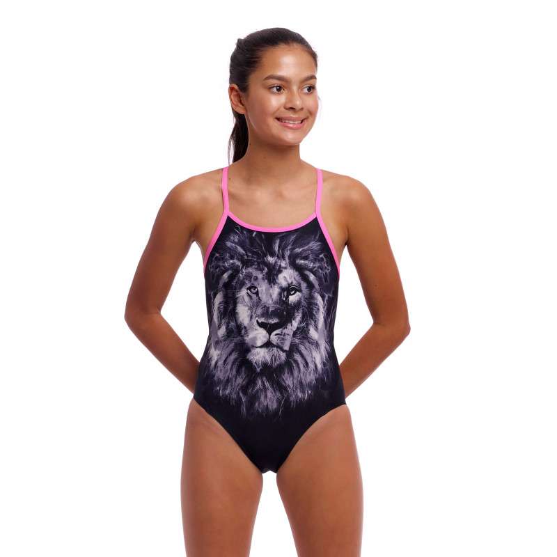 FUNKITA Girl (8-14ans) Power Shift - Diamond Back One Piece | Les4Nages