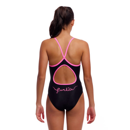 FUNKITA Girl (8-14ans) Power Shift - Diamond Back One Piece | Les4Nages