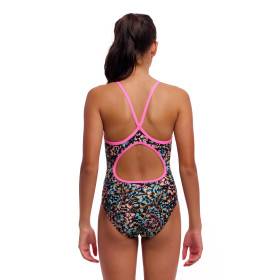 FUNKITA Girl (8-14ans) Copper Cluster - Diamond Back One Piece