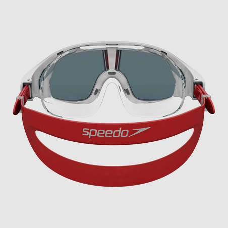  SPEEDO Biofuse Rift Mask - Red Grey - Masque Natation et Fitness | Les4Nages