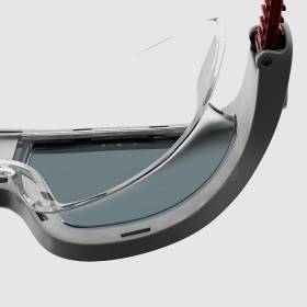  SPEEDO Biofuse Rift Mask - Red Grey - Masque Natation et Fitness