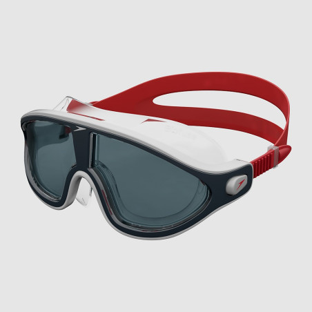  SPEEDO Biofuse Rift Mask - Red Grey - Masque Natation et Fitness | Les4Nages