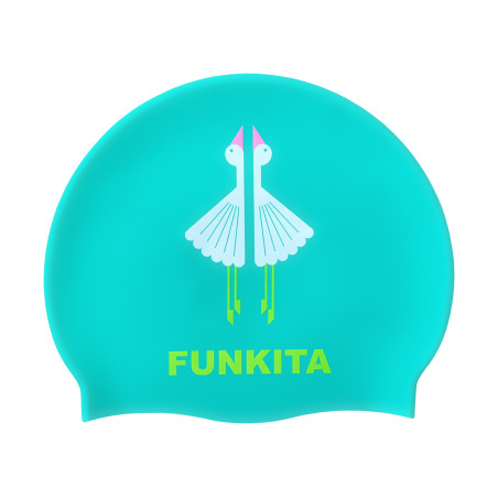 FUNKITA Loose Goose - bonnet de bain fantaisie natation silicone | Les4Nages