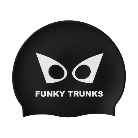FUNKY TRUNKS Eye Spy - bonnet de bain fantaisie natation silicone | Les4Nages