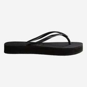 HAVAIANAS Slim Flatform Black - Tongs femme