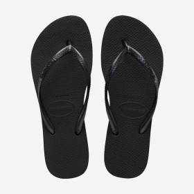 HAVAIANAS Slim Flatform Black - Tongs femme