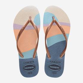 HAVAIANAS Slim Palette Glow Beige - Tongs Femme