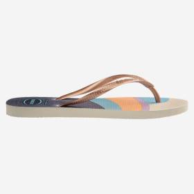 HAVAIANAS Slim Palette Glow Beige - Tongs Femme
