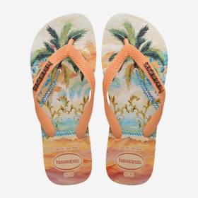 Tongs Havaianas TOP TROPICALIA VIBES PEACH